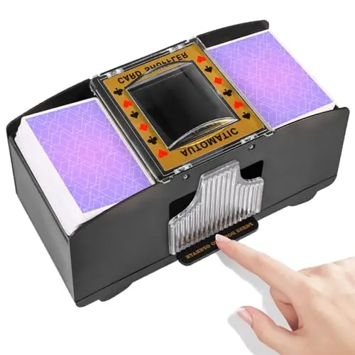 FEIERYA small, portable automatic card shuffler