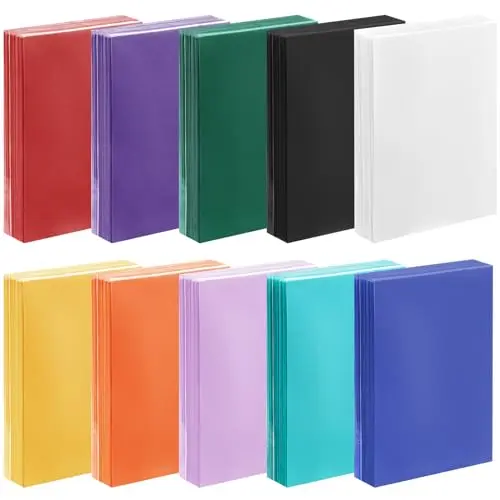 FOTEEMO 10 color variety pack of 1000 Japanese small card sleeves