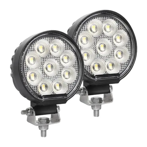 Exzeit 54W round LED flood light pods