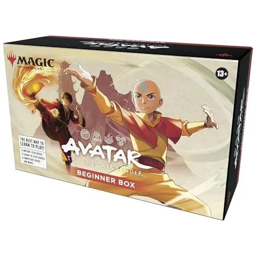 Magic The Gathering Avatar The Last Airbender Beginner Box with playmats and decks